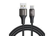 USB kabel - Joyroom Light-Speed ​​Series S-A25 USB-A / USB-C cable 100W 1.2m - black - 6941237109989
