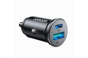 Mobil - Adaptere & Opladere - Joyroom JR-CCN05 30W USB-A USB-C mini car charger - black - 6941237112064
