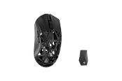 Mus - WLMouse Beast X Max (Solid Side + Omron) / Wireless 8K / Magnesium - Gaming Mus - Optisk - 5 knapper - Sort - MAXHEI-O-SHIXIN