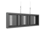 Vægbeslag, AV-Beslag & AV-Møbler - Multibrackets M Pro Series enclosure - small - for LCD display - wire - black RAL 9005 - Maks 30 kg - Maks størrelse 37" - 7340234812899
