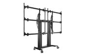 Vægbeslag, AV-Beslag & AV-Møbler - Multibrackets M Pro Series cart - motorised - for 6x6 video wall - height adjustable with 70 cm of vertical travel - black - Maks - Maks størrelse 163" - 7340234812769