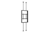Vægbeslag, AV-Beslag & AV-Møbler - Multibrackets M Pro Series enclosure - Large - for 2 digital signage LCD panels - b2b - black RAL 9005 - Maks 50 kg - Maks størrelse 75" - 7340234812691