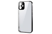 Mobil - Covers & Cases - Joyroom New Beauty Series ultra thin case with electroplated frame for iPhone 12 Pro black (JR-BP743) - 6941237131287