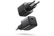 Mobil - Adaptere & Opladere - Joyroom fast wall charger USB Type C 20W Power Delivery Quick Charge 3.0 AFC black (L-P202) - 6941237144492