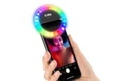 Mobil - Andet Tilbehør - SBS Multicolour selfie ring light - TESELFIERINGRGBMINI