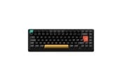 Tastatur - NuPhy Halo75 V2 Obsidian Black - Lemon - Gaming Tastatur - Uden Numpad - Nordisk - Sort - 0205073
