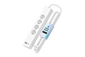 Strømkabel (ekstern) - Meross Smart Power Strip MSP844 – 4×AC + 2×USB‑A + 2×USB‑C - MSP844SMA-EU