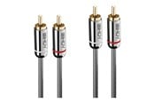 Audio kabel - Lindy Cromo Line audio cable - 5 m - 35348