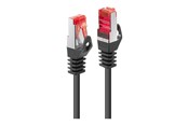 Netværkskabel - Lindy Basic patch cable - 2 m - black - Sort - 2m - 47374