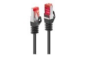 Netværkskabel - Lindy Basic patch cable - 10 m - black - Sort - 10m - 47378