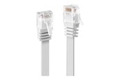 Netværkskabel - Lindy patch cable - 1 m - white - Hvid - 1m - 47501