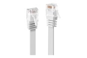 Netværkskabel - Lindy patch cable - 2 m - white - Hvid - 2m - 47502