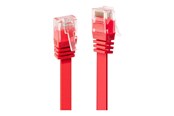 Netværkskabel - Lindy patch cable - 3 m - red - Rød - 3m - 47513