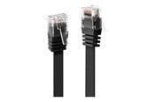 Netværkskabel - Lindy patch cable - 10 m - black - Sort - 10m - 47525