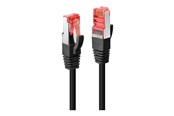 Netværkskabel - Lindy patch cable - 10 m - black - Sort - 10m - 47783