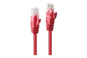Netværkskabel - Lindy patch cable - 2 m - red - Rød - 2m - 48033