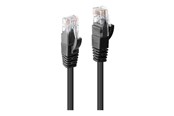 Netværkskabel - Lindy patch cable - 20 m - black - Sort - 20m - 48084