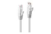 Netværkskabel - Lindy patch cable - 3 m - white - Hvid - 3m - 48094