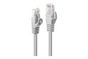 Netværkskabel - Lindy Basic patch cable - 50 cm - grey - Grå - 0.5m - 48161