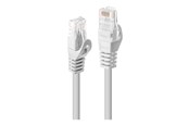 Netværkskabel - Lindy Basic patch cable - 3 m - white - Hvid - 3m - 48204