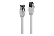 Netværkskabel - Lindy patch cable - 50 cm - grey - Grå - 0.5m - 47441