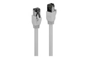 Netværkskabel - Lindy Cat.8.1 S/FTP LSZH Ethernet Cable - 5m - Grå - 5m - 47446