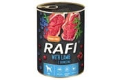 Hunde - RAFI Kornfrit Vådfoder til Hunde med Lam 400g - 5902921304920