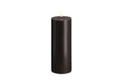 Boligindretning - Moods & More LED pillar candle - Charcoal - 74x200 mm - M30-CC074200