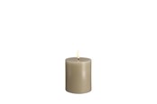 Boligindretning - Moods & More LED pillar candle - Kit grey - 74x100 mm - M30-KG074100