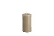 Boligindretning - Moods & More LED pillar candle - Kit grey - 74x150 mm - M30-KG074150