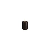 Boligindretning - Moods & More LED pillar candle - Melted Charcoal - 49x75 mm - M31-CC049075