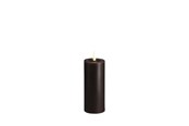 Boligindretning - Moods & More LED pillar candle - Melted Charcoal - 49x125 mm - M31-CC049125