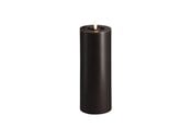 Boligindretning - Moods & More LED pillar candle - Melted Charcoal 74x200 mm - M31-CC074200