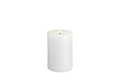Boligindretning - Moods & More LED pillar candle - Melted Classic white - 99x150 mm - M31-CW099150