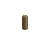 Boligindretning - Moods & More LED pillar candle - Melted Dark sand - 49x125 mm - M31-DS049125