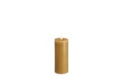 Boligindretning - Moods & More LED pillar candle - Melted Honey mustard - 49x125 mm - M31-HM049125