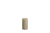 Boligindretning - Moods & More LED pillar candle - Melted Kit grey - 49x100 m - M31-KG049100