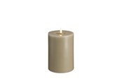 Boligindretning - Moods & More LED pillar candle - Melted Kit grey - 99x150 mm - M31-KG099150
