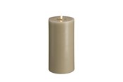 Boligindretning - Moods & More LED pillar candle - Melted Kit grey - 99x200 mm - M31-KG099200