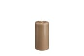 Boligindretning - Moods & More LED pillar candle - Melted Sand - 74x150 mm - M31-SD074150
