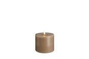Boligindretning - Moods & More LED pillar candle - Melted Sand - 99x100 mm - M31-SD099100