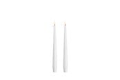 Boligindretning - Moods & More LED taper candle - Slim - Classic white - 23x250 mm - 2 pcs - M50-CW023250