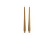 Boligindretning - Moods & More LED taper candle - Slim - Honey mustard - 23x300 mm - 2 pcs - M50-HM023300