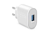 Mobil - Adaptere & Opladere - SBS 2100 mAh oplader - 2.1A - Hvid - TETR1USB2AWFAST
