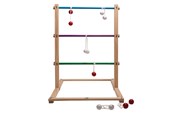 Udendørsleg - BS Toys Wooden Ladder Game Throwing Game 7pcs. (EN) - GA162