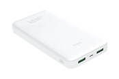 Powerbank - Puro PURO Power Bank 20000mAh USB-C + 2 USB-A hurtigopladning - Hvid Powerbank - 20000 mAh - PWFCBB200P2WHI