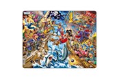 Puslespil - Selecta Play Larsen Jigsaw Puzzle The Pirate Battle 39 pcs. Floor - LA-US37