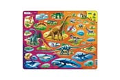 Puslespil - Selecta Play Larsen Jigsaw Puzzle Animals Nature Historical 85 pcs. 2D Puslespil - LA-HL1-NL