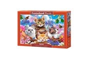 Puslespil - Selecta Play Castorland Jigsaw Puzzle Kittens with Flowers 500pcs. Floor - B-53513