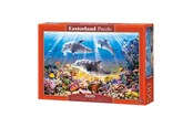 Puslespil - Selecta Play Castorland Jigsaw Puzzle Dolphins Underwater 500pcs. Floor - B-52547